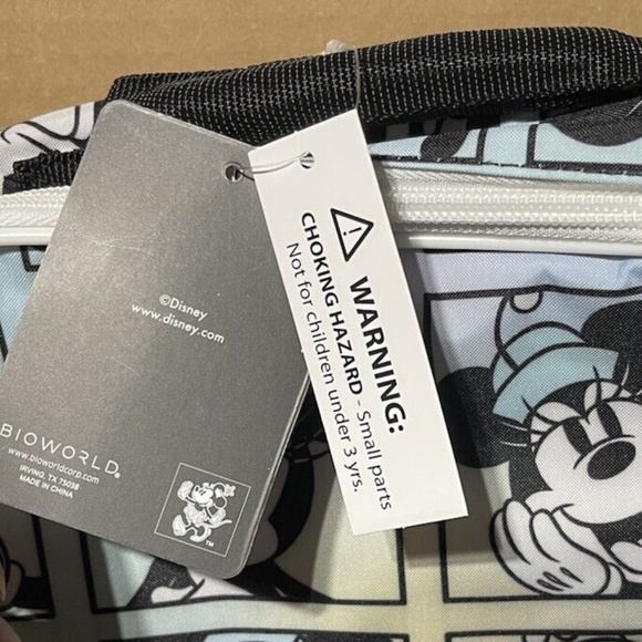 Disney Minnie Mouse Insulated Zipped Lunch Bag for Kids By Bloworld - Picture 8 of 12